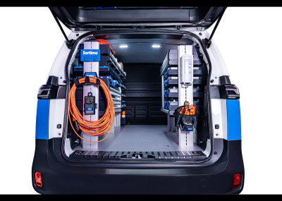Sortimo präsentiert SR5 Reduced to Max: Das leichteste professionelle Fahrzeugregalsystem auf dem Markt